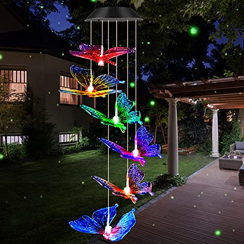 Colorful Butterfly Solar Lights for Outside