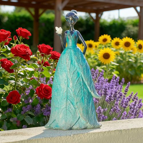 Solar Fairy Statue Collection Home Decoration 12.9 in