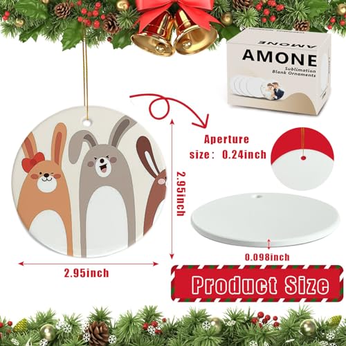 Sublimation Ornament Blanks