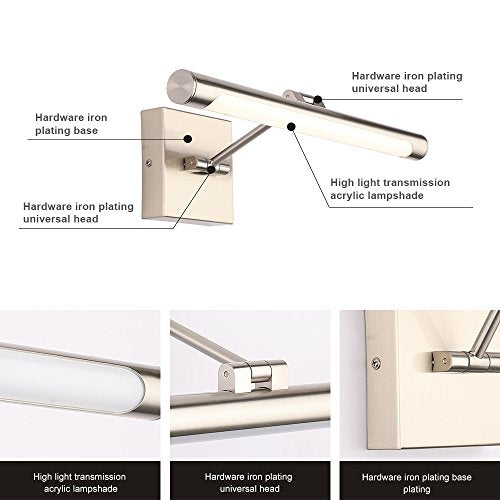 Single Arm LED Picture Lights 16.53 Inch