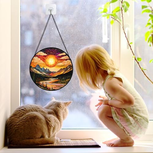 Stained Glass Window Hanging