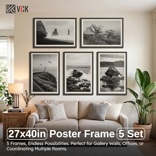27x40 inch Poster Frame 5 Pack (5 Count)