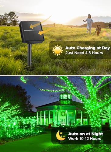 Solar String Lights Outdoor (40 Foot)