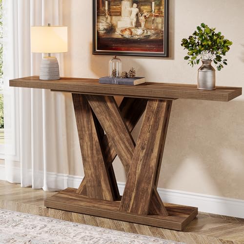 55 Inch Farmhouse Console Table