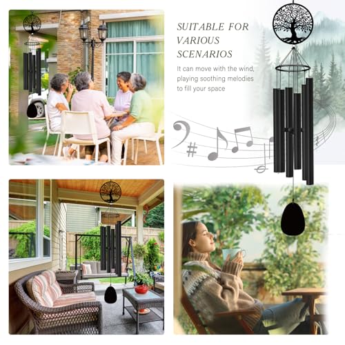 Memorial Wind Chimes for Outside Deep Tone