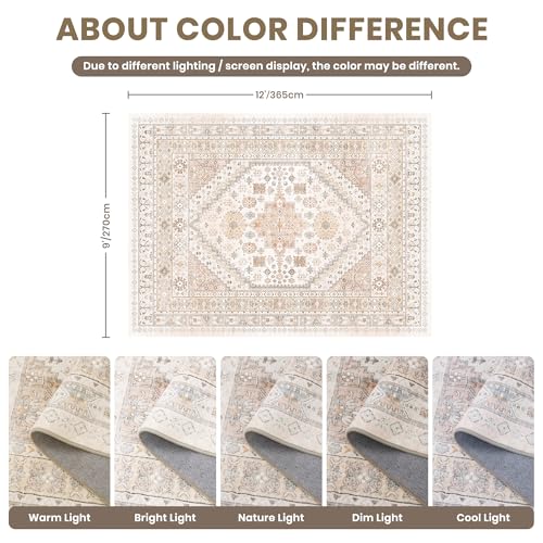 9x12 Area Rugs for Living Room (108 Sq Ft)