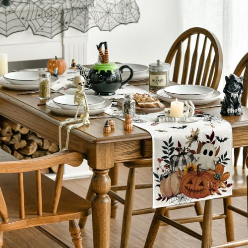 210 GSM Halloween Table Runner Home Party Decor 13x72 Inch