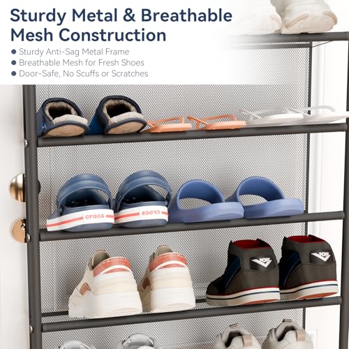 36 Pair Over the Door Shoe Rack