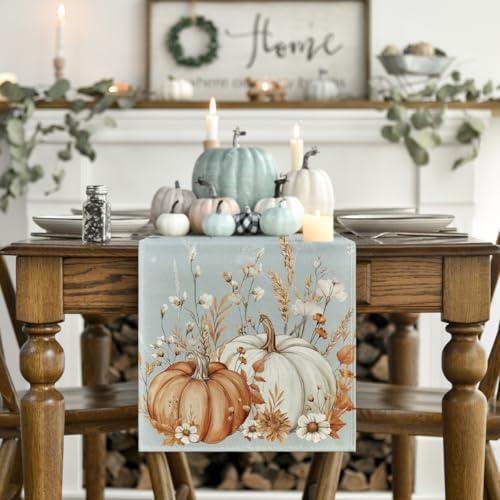210 GSM Fall Table Runner Home Party Decor 13x72 Inch