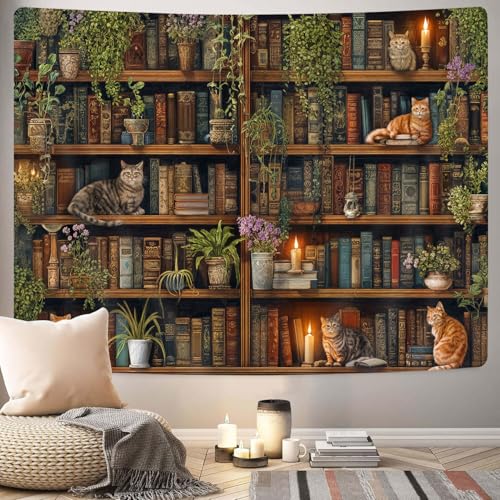 Magic Library Tapestry