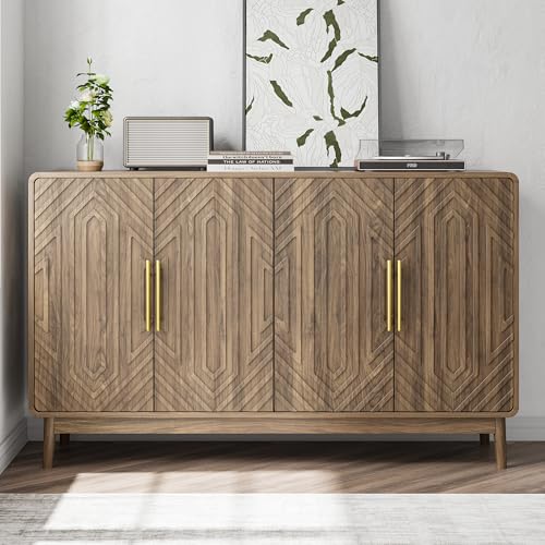 55" Modern Sideboard Cabinet with Storage