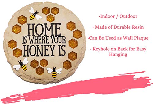 Garden Décor Home is Where Your Honey is Stepping Stone