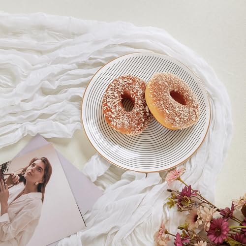 White Cheesecloth Table Runner 35×120Inch Fall Boho Wedding Home Decor