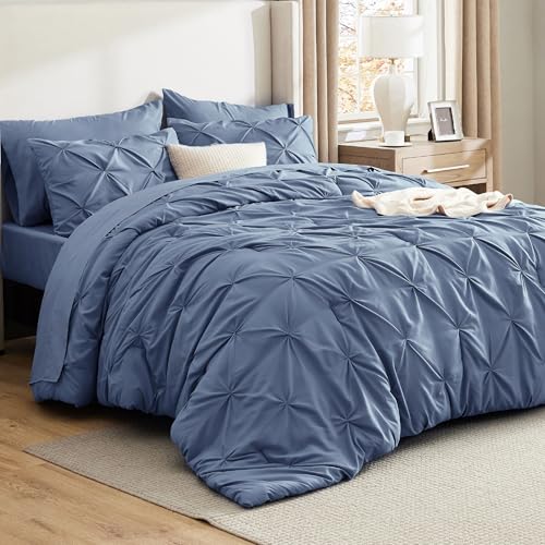 7 Piece Queen Comforter Set & Sheet Set