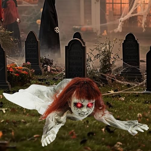 Halloween Scary Doll Groundbreaker Decorations Outdoor Animatronics (Zombie)