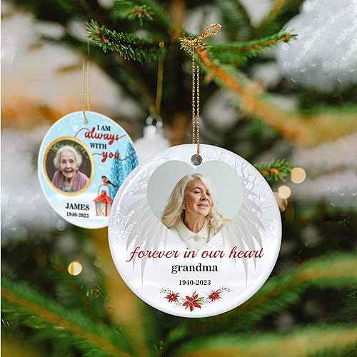 Personalized Memorial Christmas Ornament