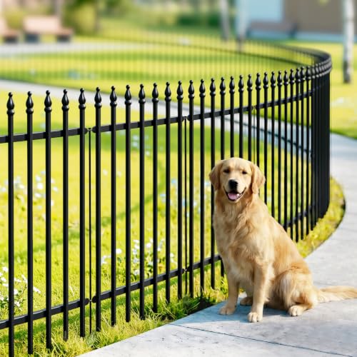 42" H x 12.5Ft Metal Garden Fence (36 Sq Ft)