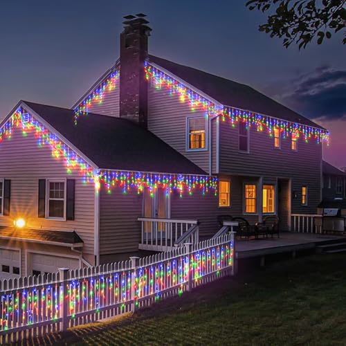 99ft Icicle Lights for Outside