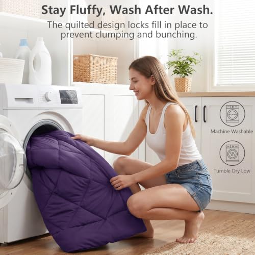Full Size Comforter Sets Purple