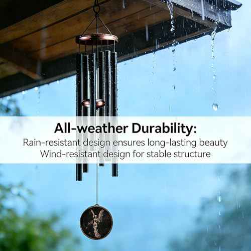 34" Angel Wind Chimes for Outside