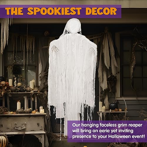 63” Halloween Hanging Ghost Decorations Outdoor
