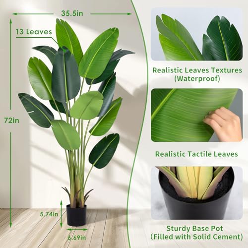 Artificial Bird of Paradise Plant (2 Count)