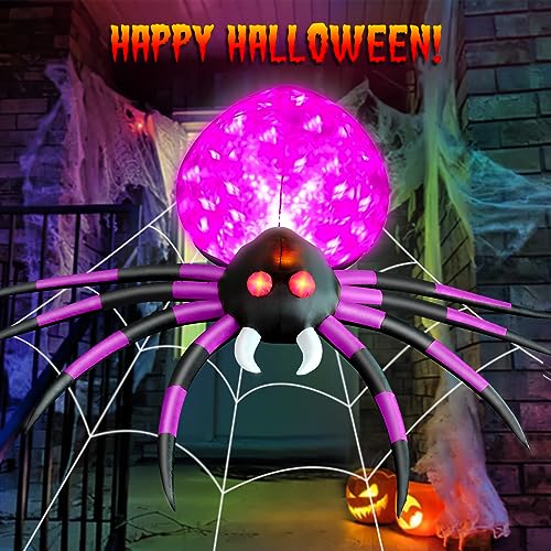 10 FT Halloween Inflatable Spider Outdoor Decorations for Yard (10FT Spider)