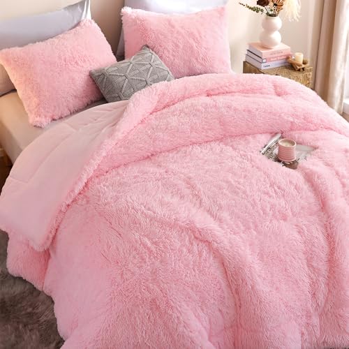 Fluffy King Size Comforter Set