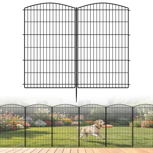 Decorative Garden Fence 12 Panels 26ft
