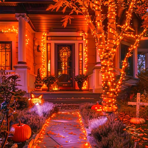 600 LED Solar Halloween Lights (206.7 Foot)