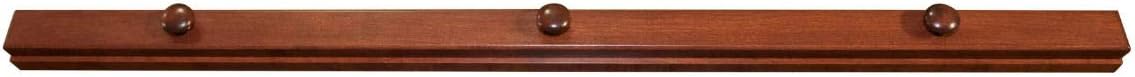 RRD Quilt Hanger for Wall for Display (96") Amish Made Wooden Quilt Rack Wall Mount - Rustic Tapestry Quilt Wall Hangers (Cherry Wood, Cherry Stain)