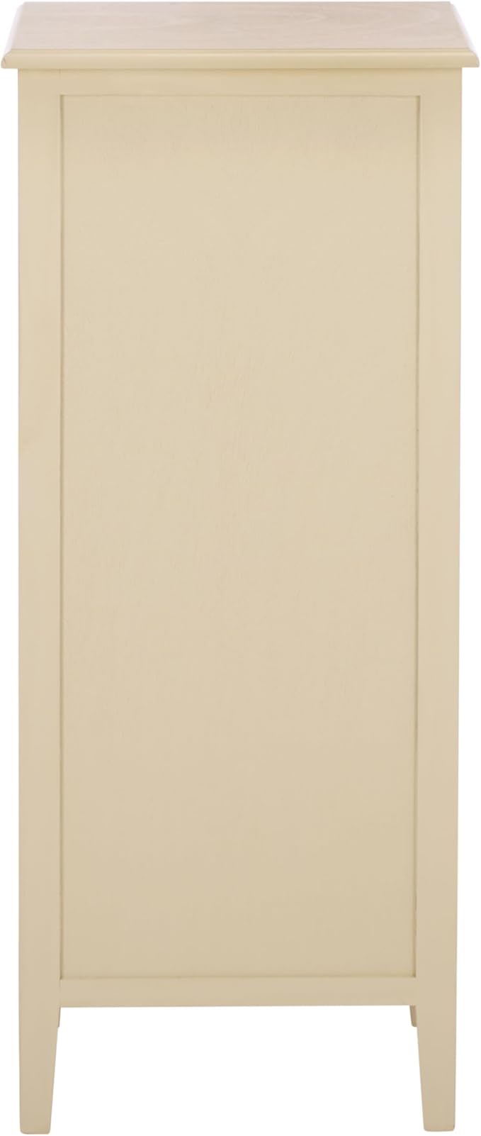 SAFAVIEH Home Collection – Michaela Sand 4-Drawer Storage Unit, Natural Rattan Basket Organization, Fully Assembled (AMH5744G)