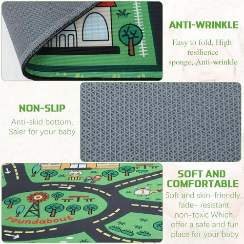 Kids Playmat Rug 4x6 ft