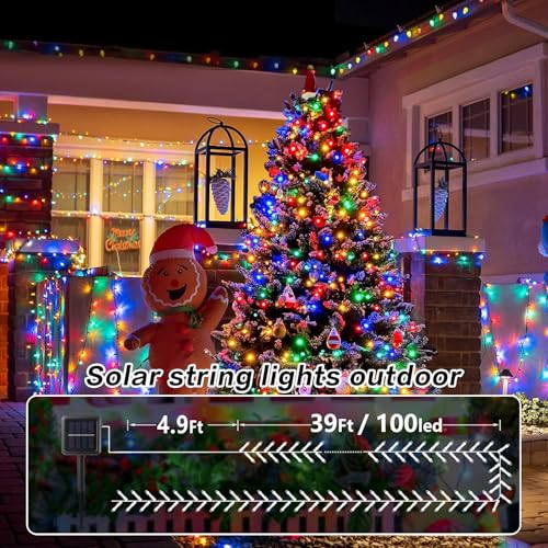 Solar String Lights Outdoor (2 Count)