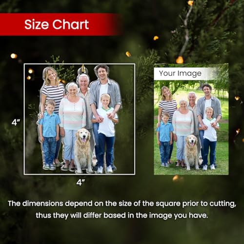 Personalized Custom Photo Acrylic Ornament