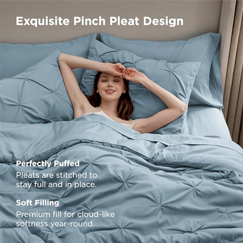 7 Piece Queen Comforter Set & Sheet Set