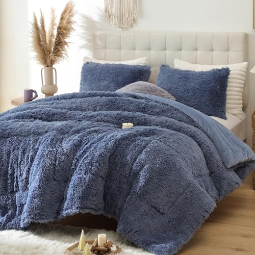 Fluffy Queen Comforter Set