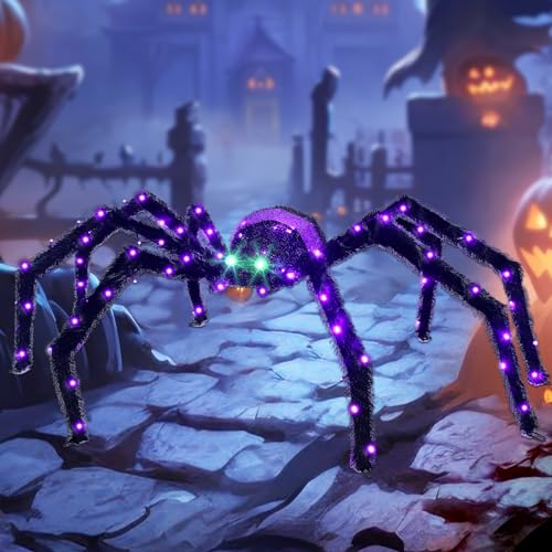 Halloween Decorations Outside Giant Spider