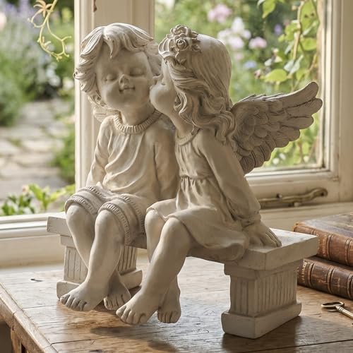 Kissing Angel Statue