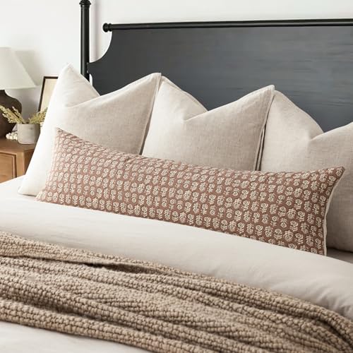 Floral Print Throw Pillow Covers 14×36 Inch