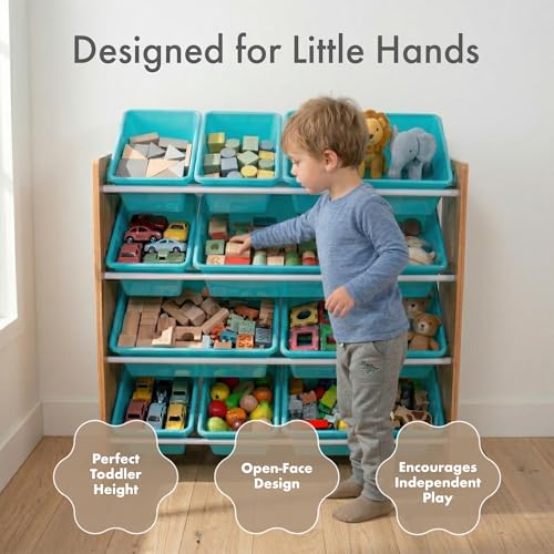 Kids Toy Organizer with 12 Bins