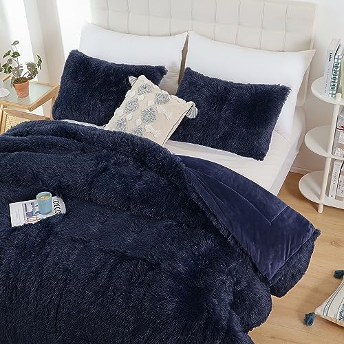 Fluffy Queen Comforter Set
