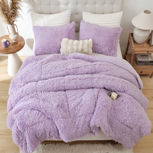 Fluffy King Size Comforter Set