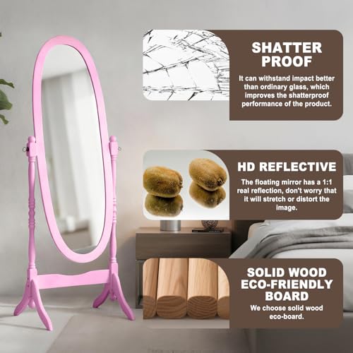 Full Length Mirror with Stand
