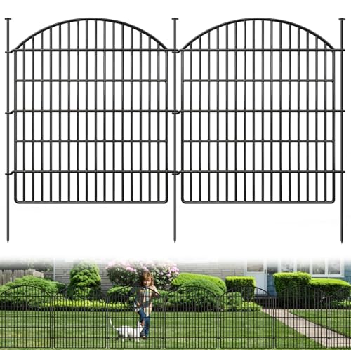 16 Panels Decorative Garden Metal Fence (38.67 Foot)