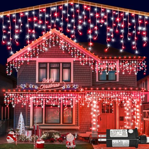 99ft Icicle Lights for Outside