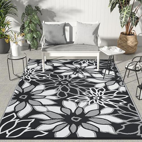 Outdoor Rug Waterproof for Patio Decor