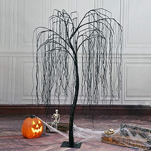 7 Feet Halloween Tree (Orange)