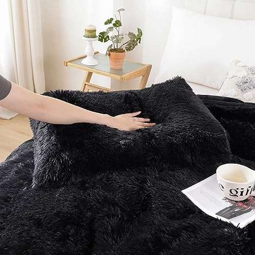 Fluffy King Size Comforter Set