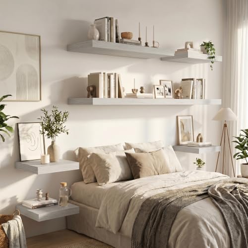 Deep Floating Shelves 36x12” Set of 2 (2 Count)